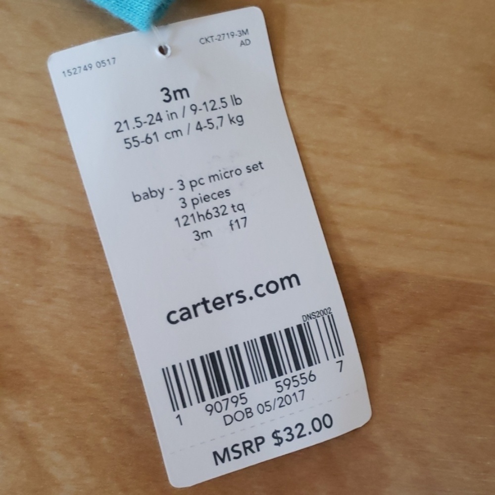 Carters zip up - Picture 2 of 2